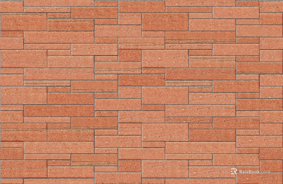 Sandstone Floor Tile Red Brick Brick Wall Paving Floor Tile Rubble Brick texture