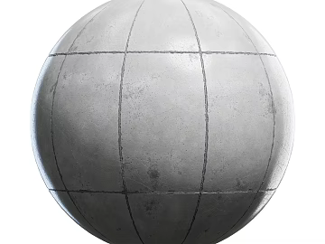 Concrete wall PBR texture (ID:ffach642064)