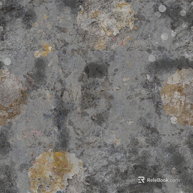 Gray gold cement wall finish texture