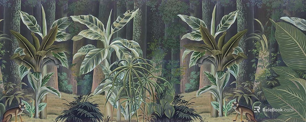 animal and plant pattern texture