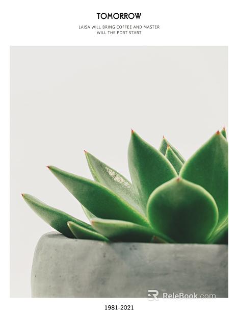 Plant painting texture