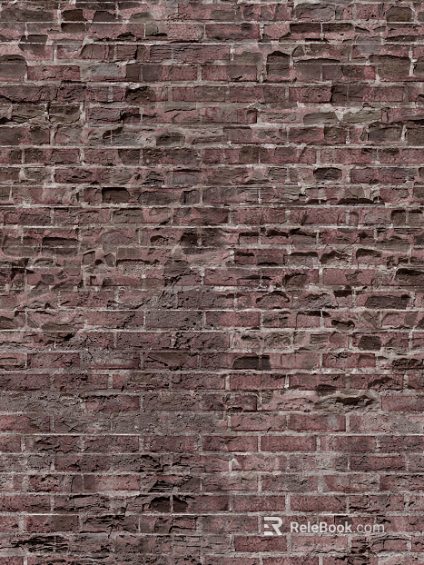 Brick wall retro red brick wall texture