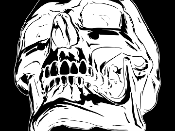 Tattoo black and white mask pattern texture pattern graphics (ID:ffach382884)