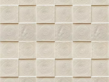 White annual ring mosaic wood grain brick texture (ID:ffach820268)