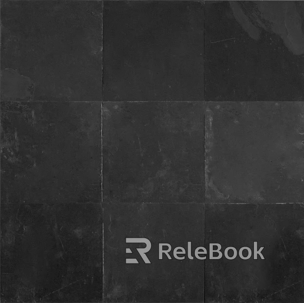 Antique Tile Black Outdoor Floor Tile Seamless texture