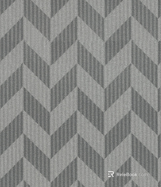 Grey Herringbone Fabric Wall Soft texture