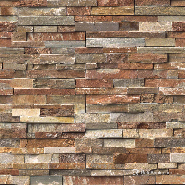 Culture Stone Deep Curry Culture Stone Wall Seamless texture