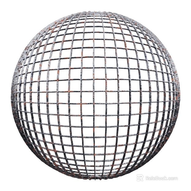 Iron net PBR texture