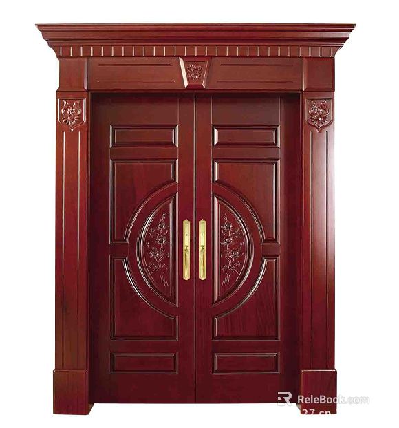 Wooden door texture