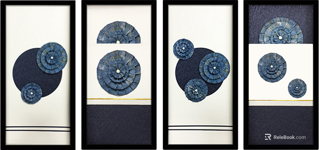 three-dimensional physical painting texture