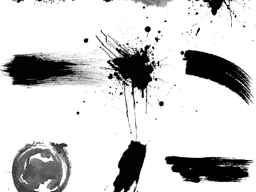 Ink and wash texture (ID:ffach619543)