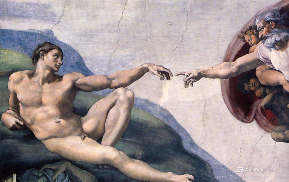 figure painting texture