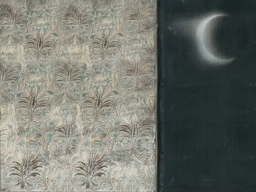 Printed mosaic wallpaper texture (ID:ffach950633)