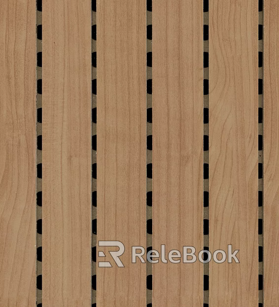 Sound Absorbing Board Wood Grain Metal Sound Absorbing Board Seamless texture