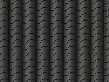 Dark gray ceramic roof tiles roofing material texture (ID:ffaeh574576)