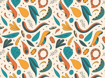 Pattern cartoon abstract wallpaper texture (ID:ffach290151)