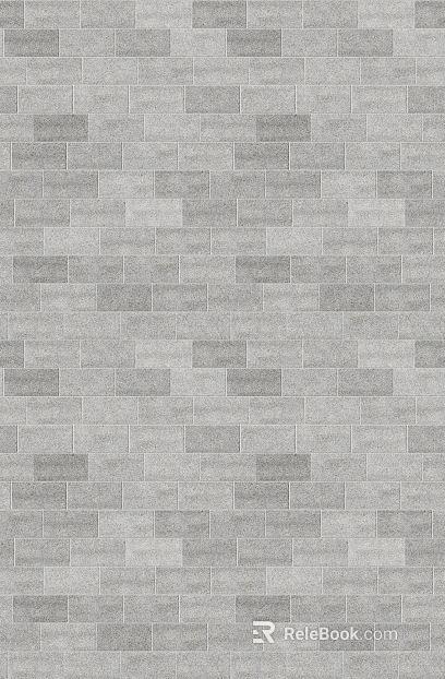 Gray I-shaped outdoor floor tile square tile texture