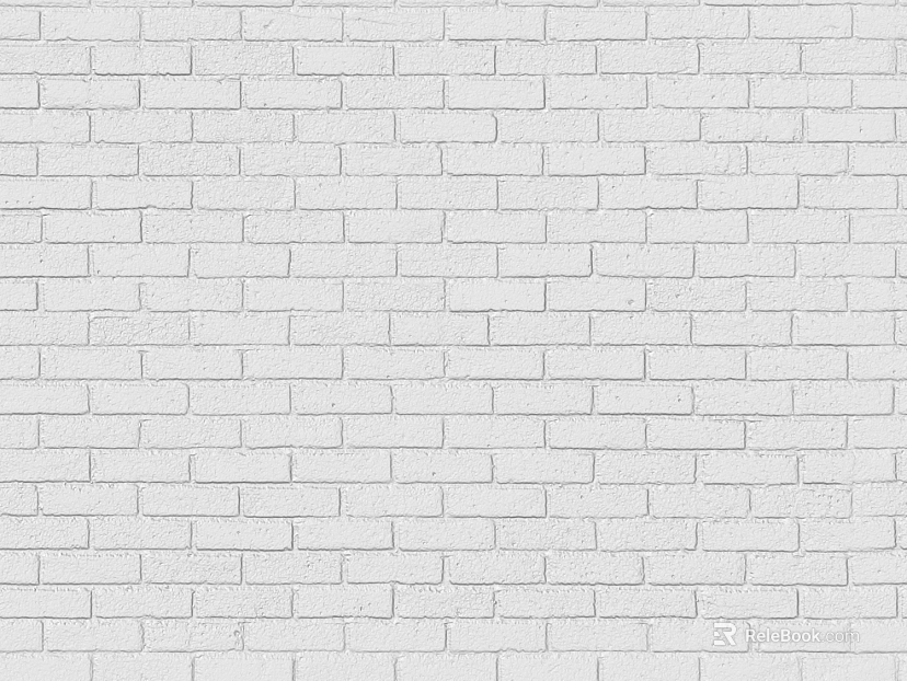 Brick wall white strip brick finish white seam seamless texture
