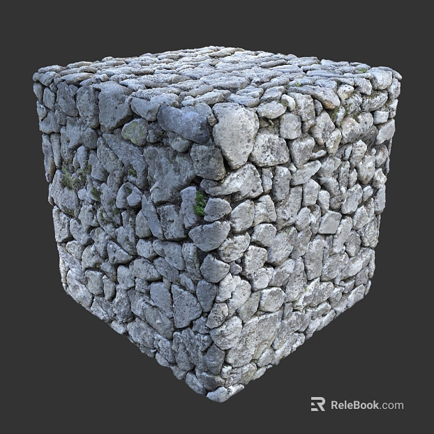 Stone wall PBR texture