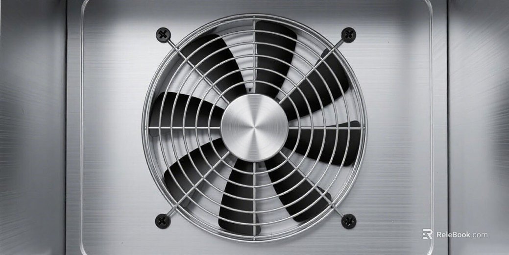 Bushed silver metal exhaust fan grille texture