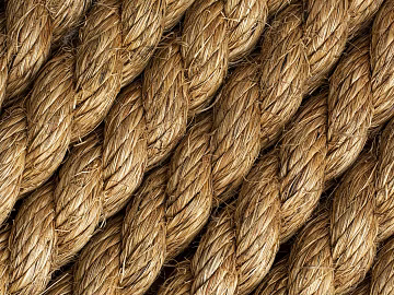 Yellow brown hemp rope outdoor binding material texture (ID:ffaeh331176)