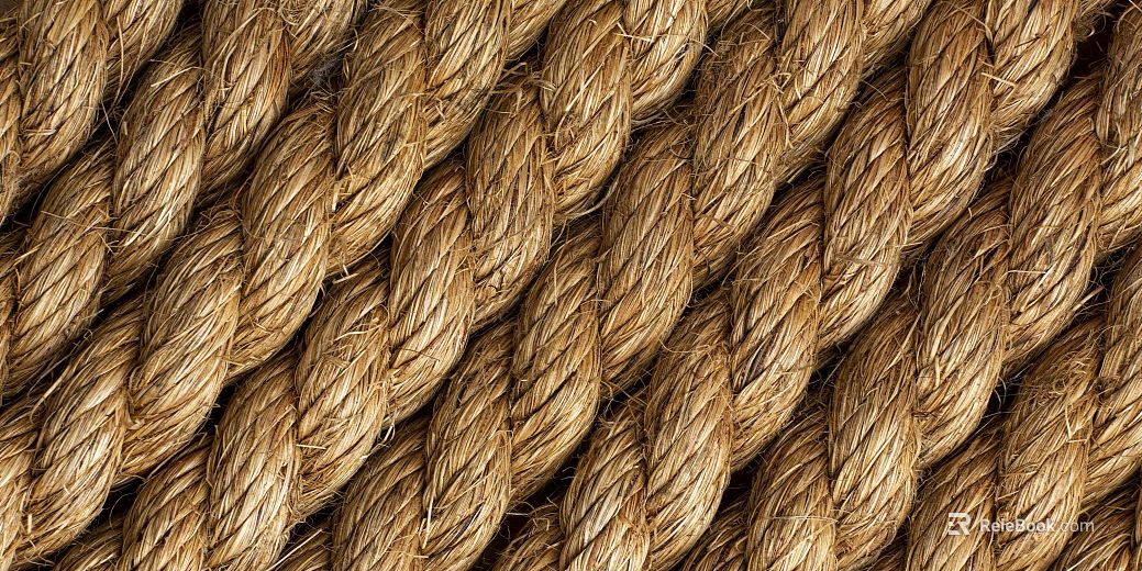 Yellow brown hemp rope outdoor binding material texture