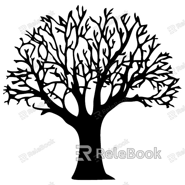 black and white tree shadow texture