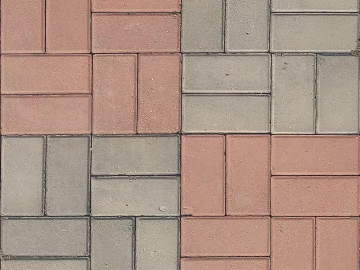 permeable brick 3d model