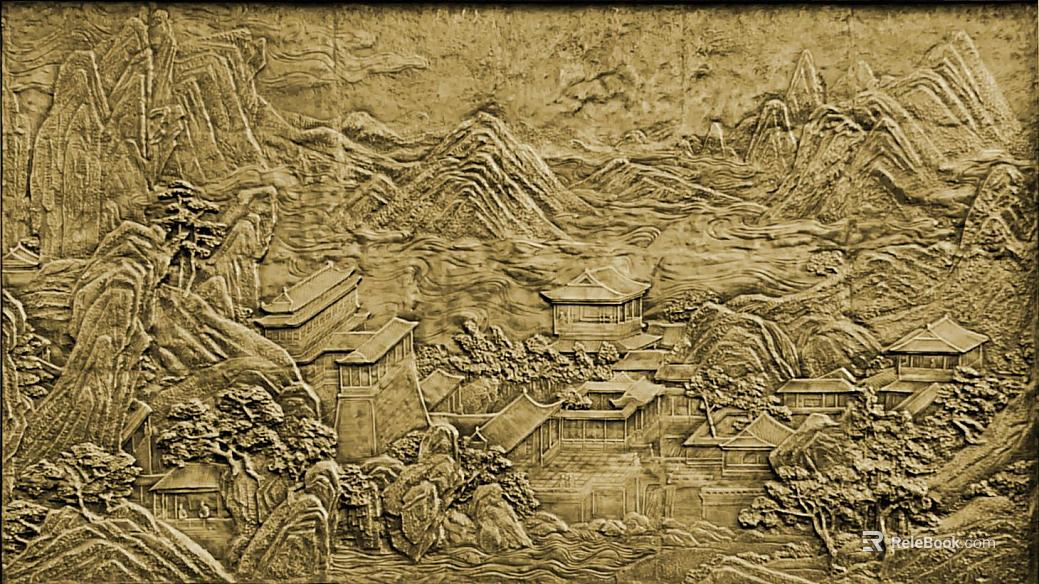relief welcome pine color carving marble texture