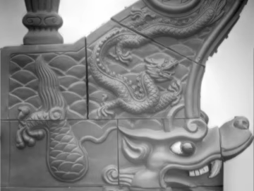 Chinese gray brick carving dragon pattern building components texture (ID:ffaeh876346)