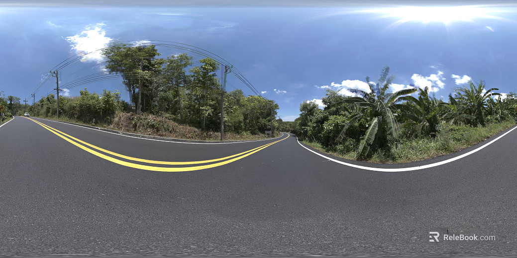Outdoor Highway Day HDR texture