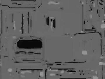Industrial-style gray metal mechanical panel texture (ID:ffaeh399166)