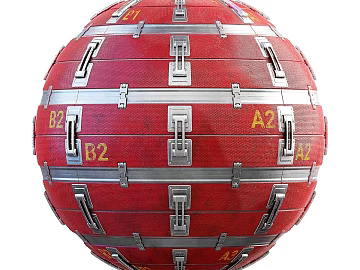 Space capsule PBR 3d model