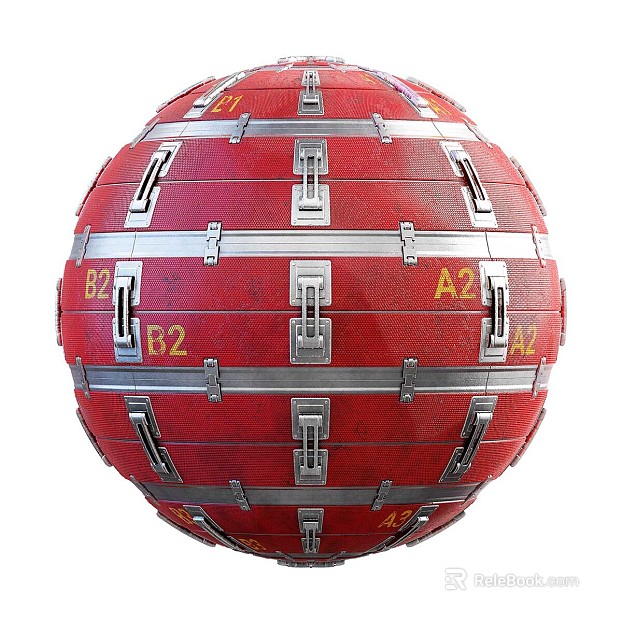 Space capsule PBR texture