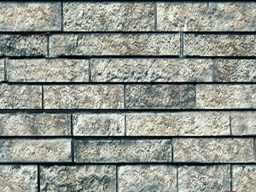 Taupe culture stone exterior wall finish texture