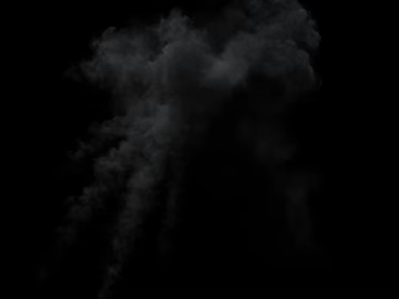 Dark gray smoke effect footage texture (ID:ffaeh770796)
