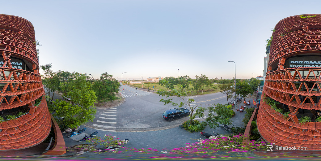 Outdoor City HDR texture