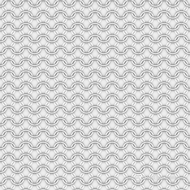 Silver-white metal mesh decorative surface material texture