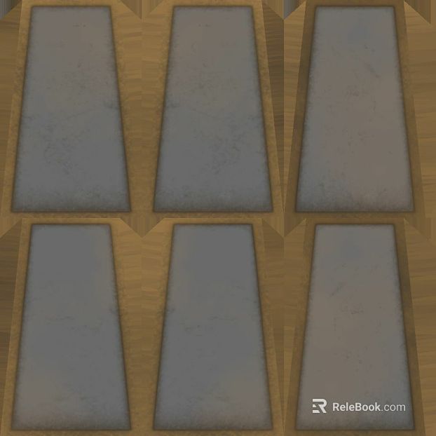 Light gray stone wood frame splicing floor tile texture
