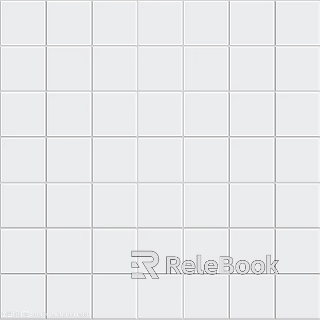 Plaid Tile Toilet White Wall Tile Seamless texture