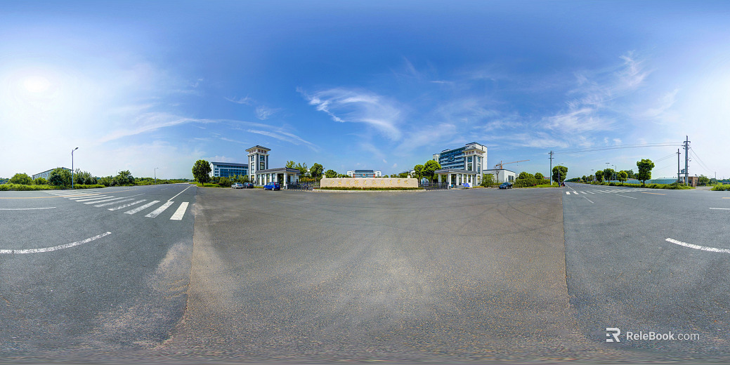 City Company Daytime HDR texture
