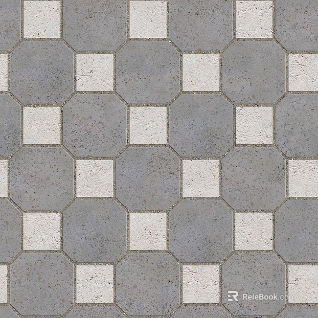 Stone mosaic floor tile street stone paving pavement sidewalk road ground texture