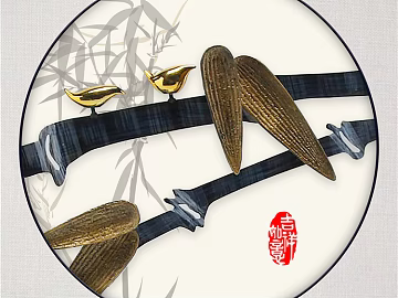 three-dimensional physical painting texture (ID:ffaeg57896)