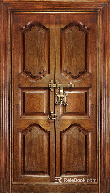 Wooden door texture