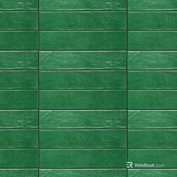 green strip tile texture