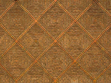 Modern Red Brick Canteen texture (ID:ffajf2178)