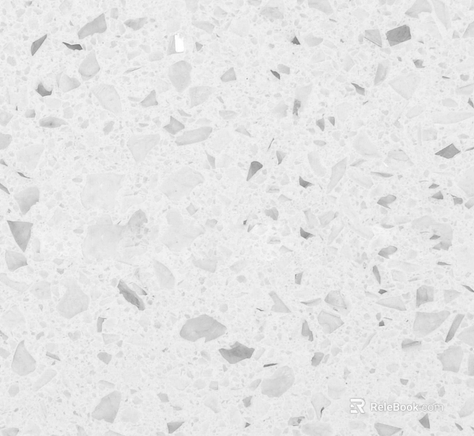 Light gray terrazzo kitchen and bathroom floor texture
