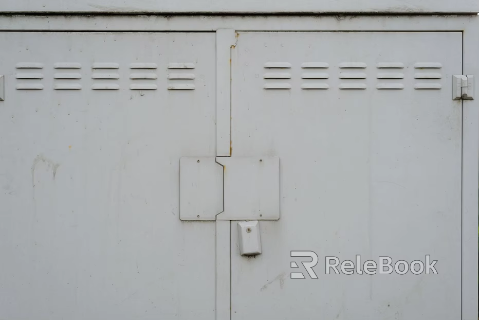 Metal door texture