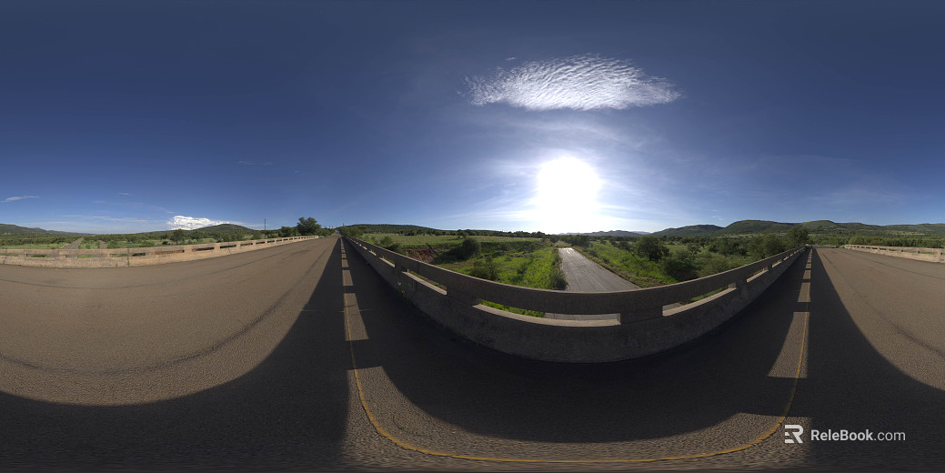 Outdoor Highway Day HDR texture