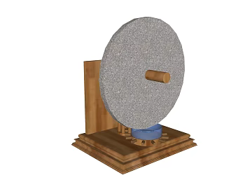 Grey granite retro grinding stone device texture (ID:ffaeh337664)